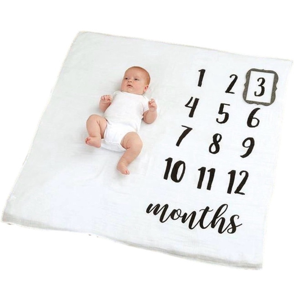 Mud Pie Milestone Blankets (Monthly Milestone)